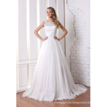 A-Line vestido de novia nupcial